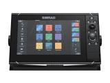 Simrad 9 NSSEVO3S COMBO MFD, WORLD BASEMAP