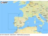 Carta C-Map Discover - Portugal and Galicia