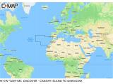 Carta C-Map Discover - Canary Islands to Gibraltar