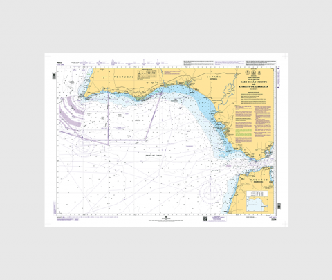 Cabo de S. Vicente ao Estreito de Gibraltar 23204